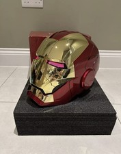 Iron Man MK5 Helmet Mask GOLD