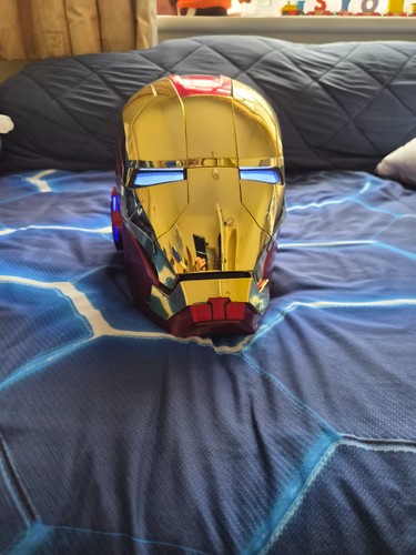 Iron man helmet voice control - man,