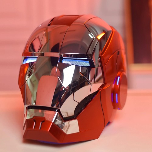 Iron man mk5 wearable helmet - iron,