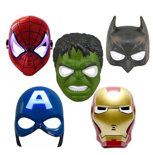 Led superhero masks - led,