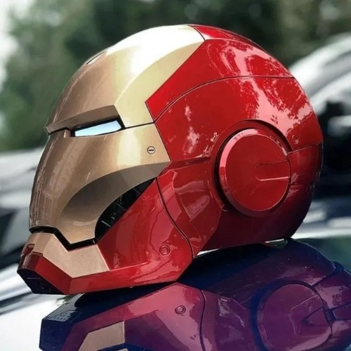 Iron man cosplay helmet - iron,