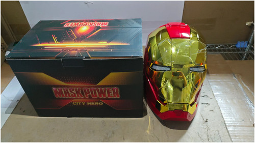 Iron man helmet mk5 - man,