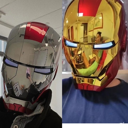Iron man 1 mk5 helmet - iron, 1:1