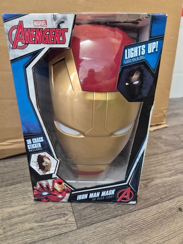 New box iron man mask - in,