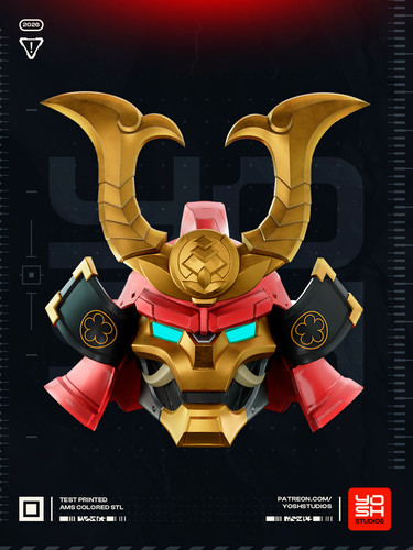 Iron samurai man - samurai,