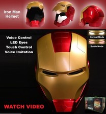 Iron Man 1:1 Helmet Mask Led