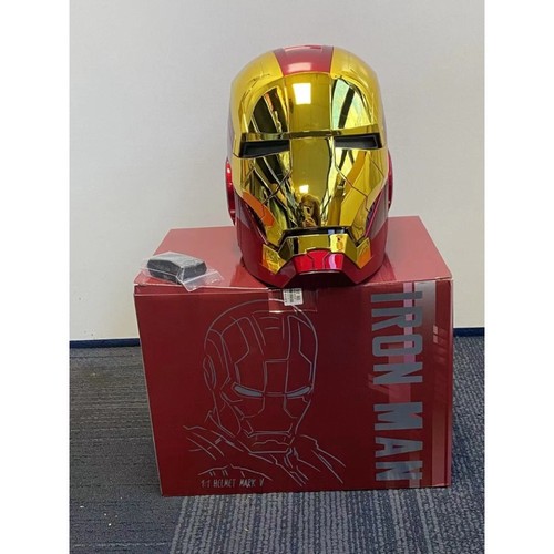 Iron man mk5 helmet electronic - iron,